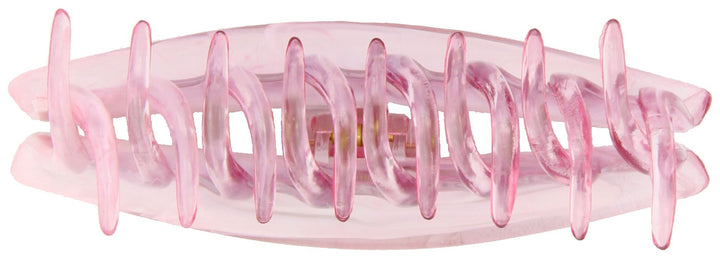 Clip, 2 Tone Wave with Cover, Pink