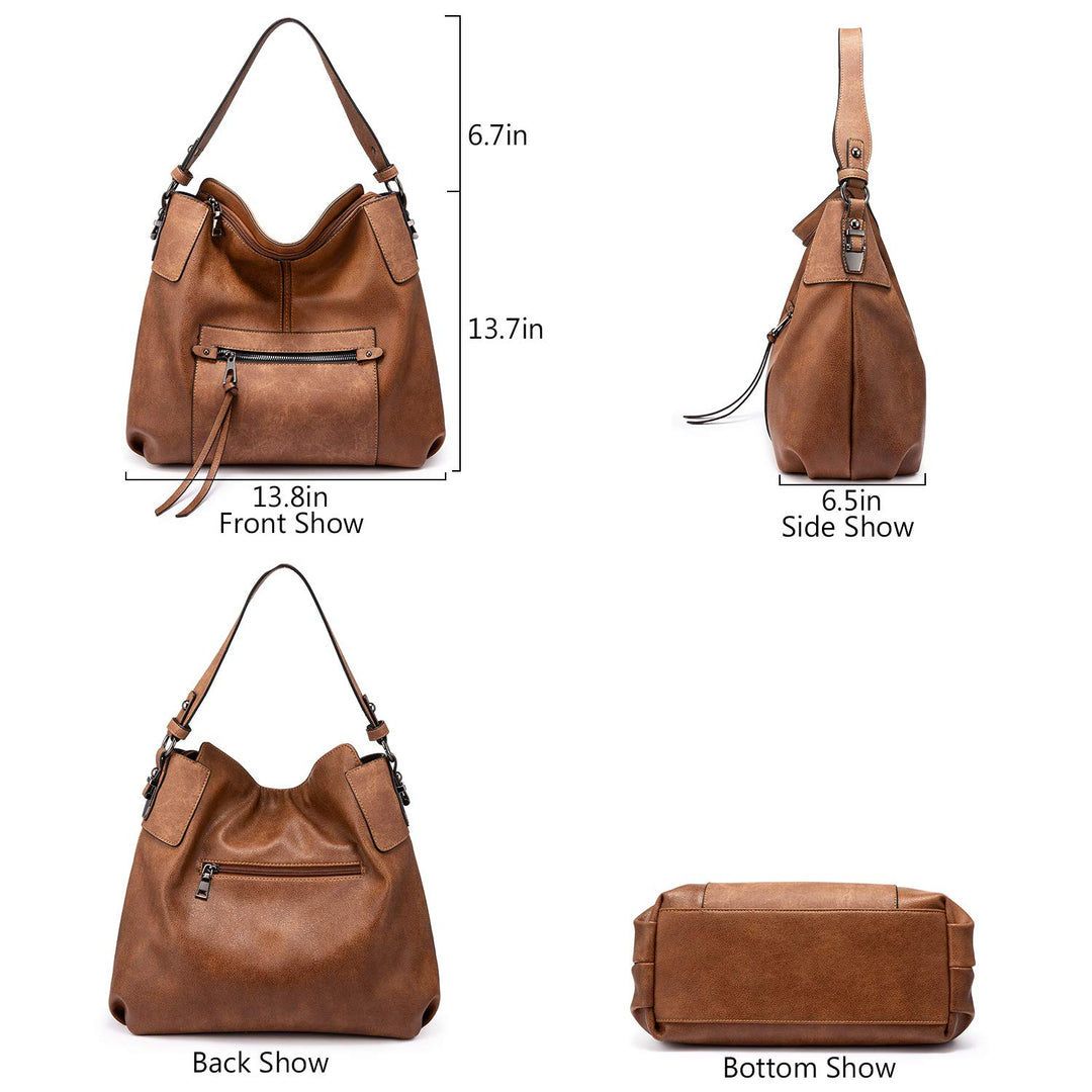 Realer Hobo Bag for Women Purse Handbag Large Crossbody