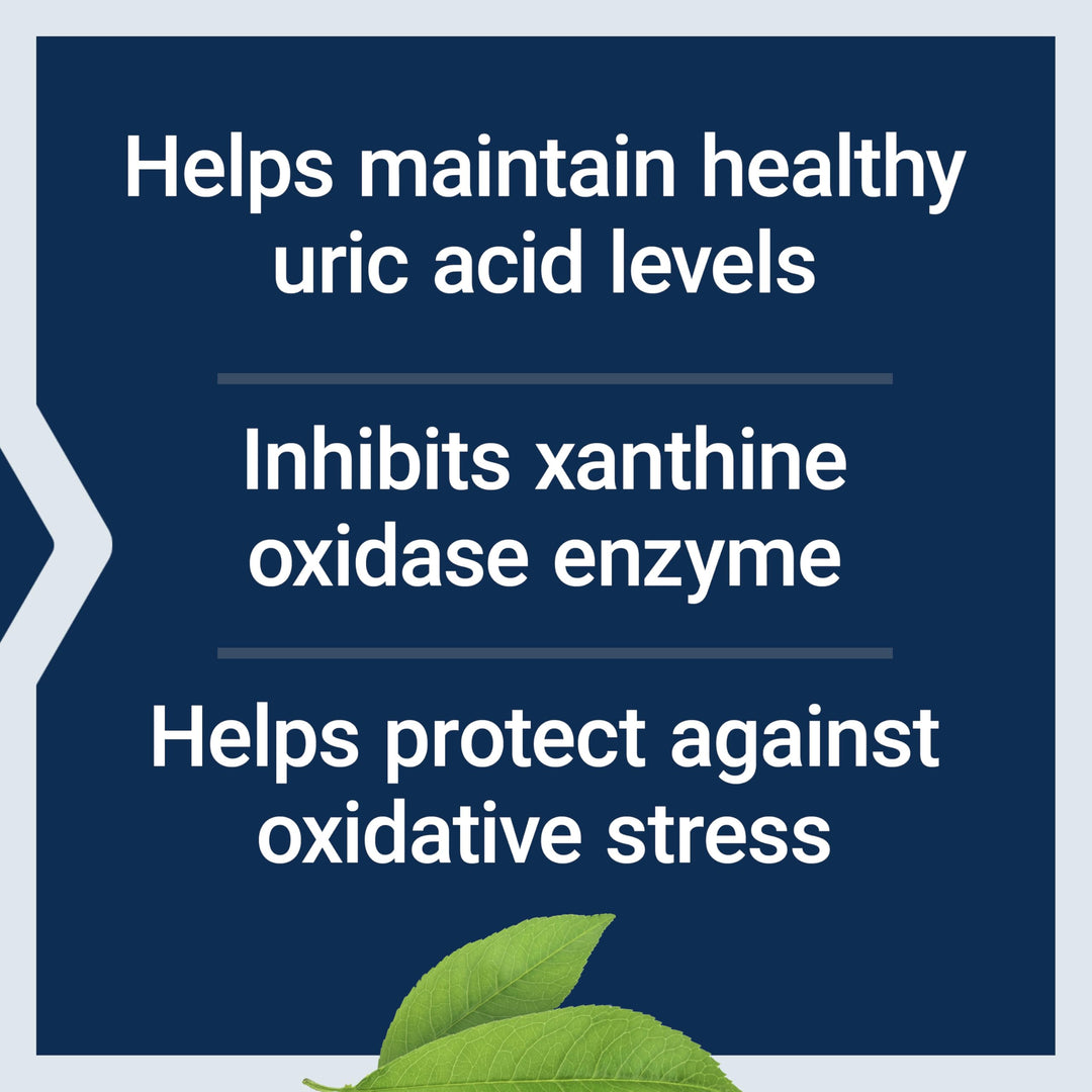 Uric Acid Control, Promotes Healthy uric Acid Balance, Joint Health, discomfort Relief, Gluten Free, Non-GMO, Vegetarian, 60 Capsules