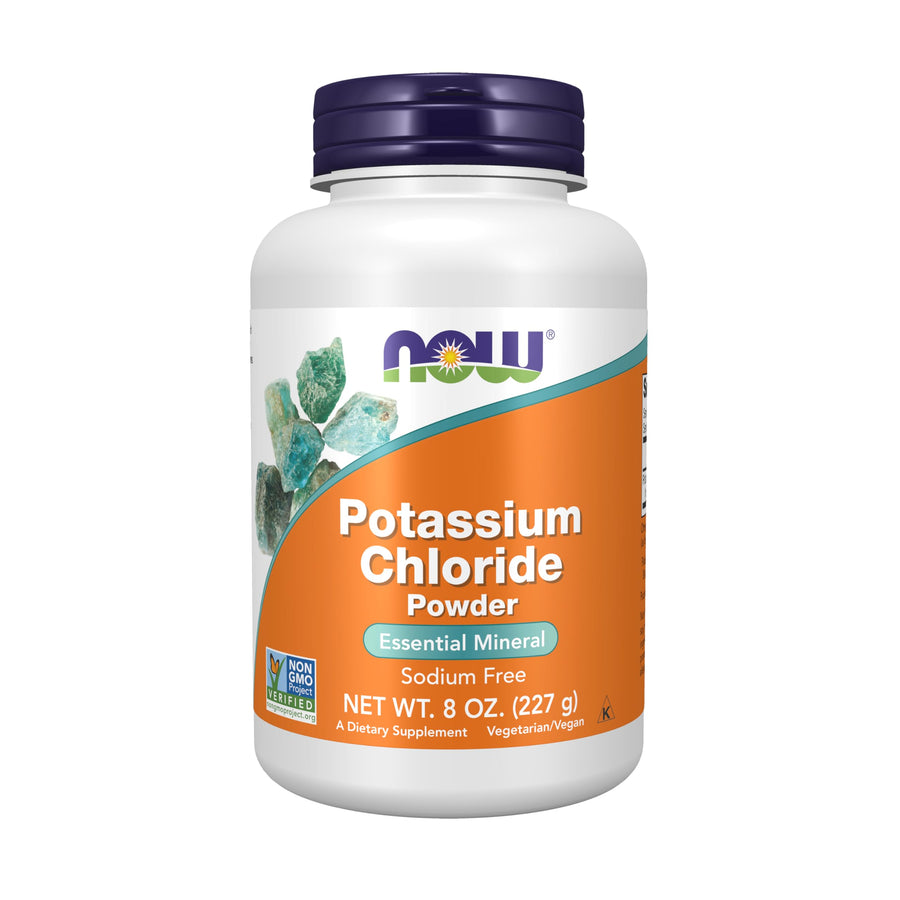 NOW Foods Supplements, Potassium Chloride Powder, Certi