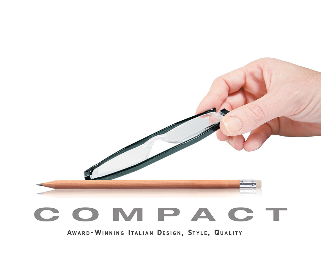 7528 Compact One Optics 2.5 Temples Reading Glass (Grey)