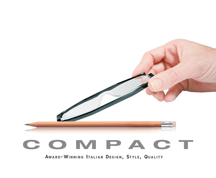 7528 Compact One Optics 2.5 Temples Reading Glass (Grey)