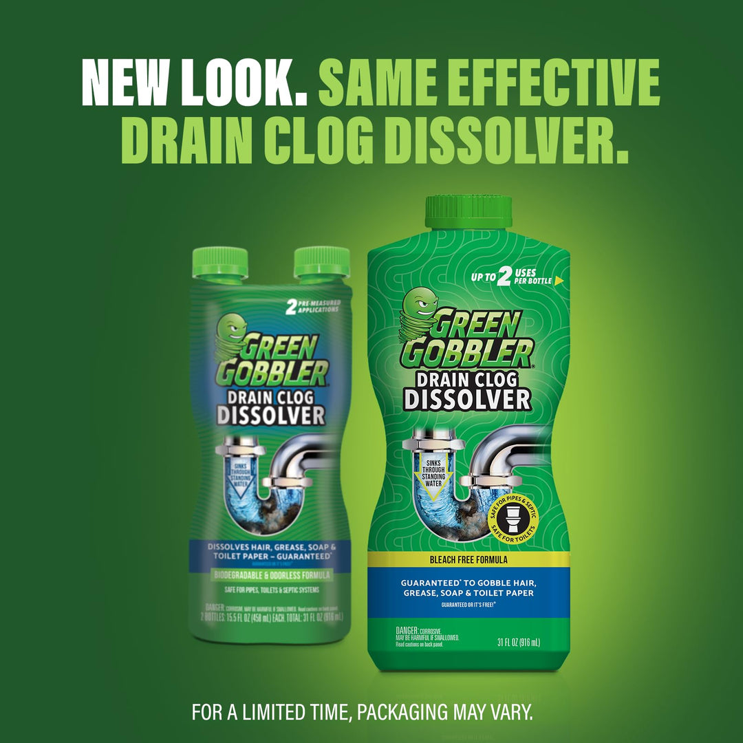 Drain Clog Dissolver, Drain Opener-Cleaner ,Toilet Clog Remover, 31 oz