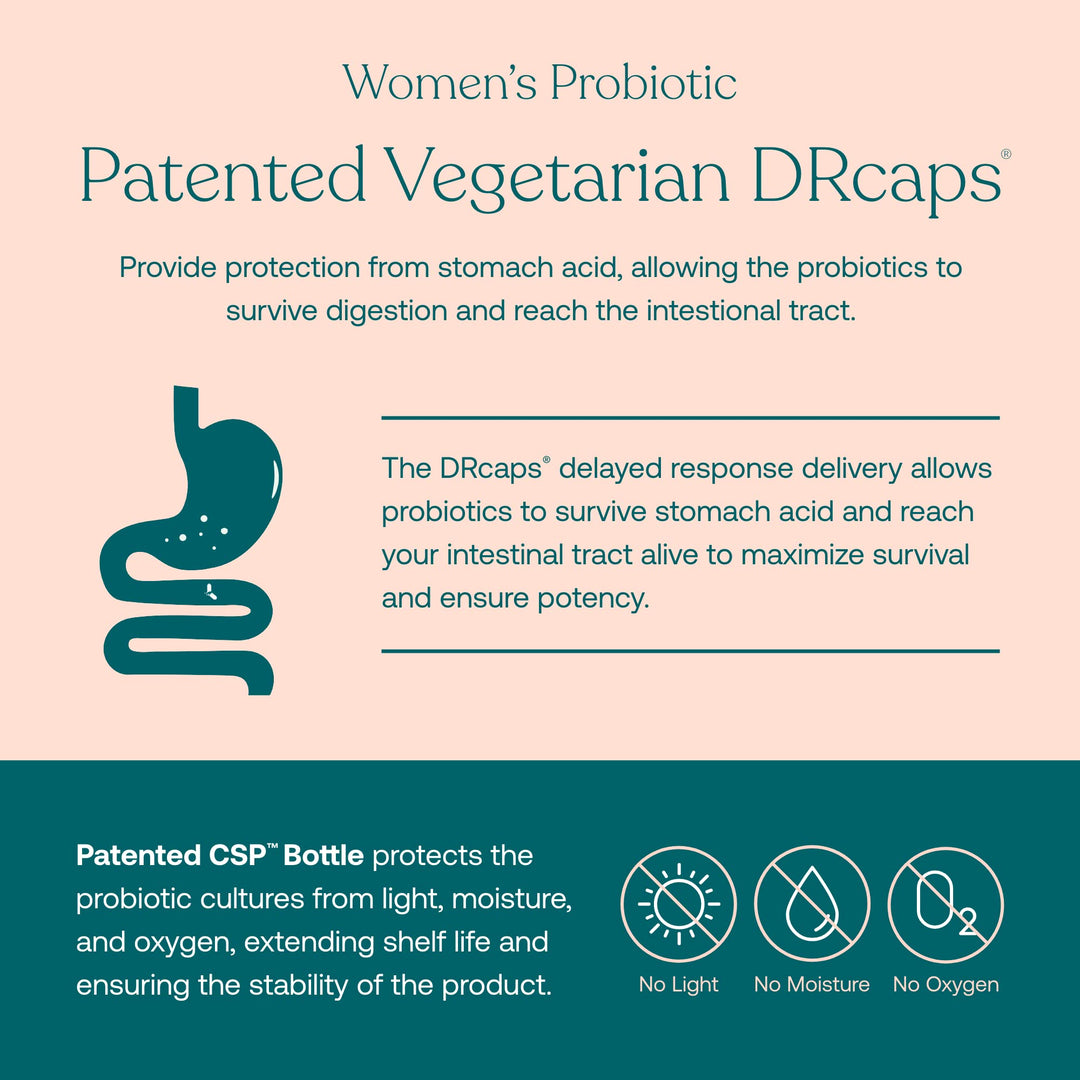 One Daily Women’s Multivitamin (30 Vegan Tablets) &amp; One Daily Women’s Probiotic (30 Vegetarian Capsules) - Gluten Free, Soy Free, Organic - 30-Day Supply of Each