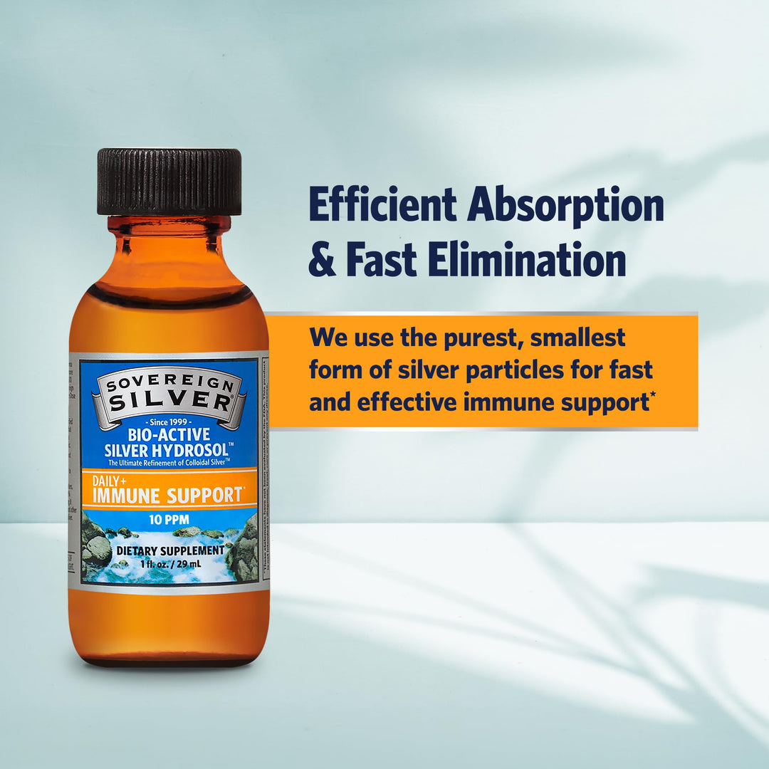 Sovereign Silver Bio-Active Silver Hydrosol for Immune 