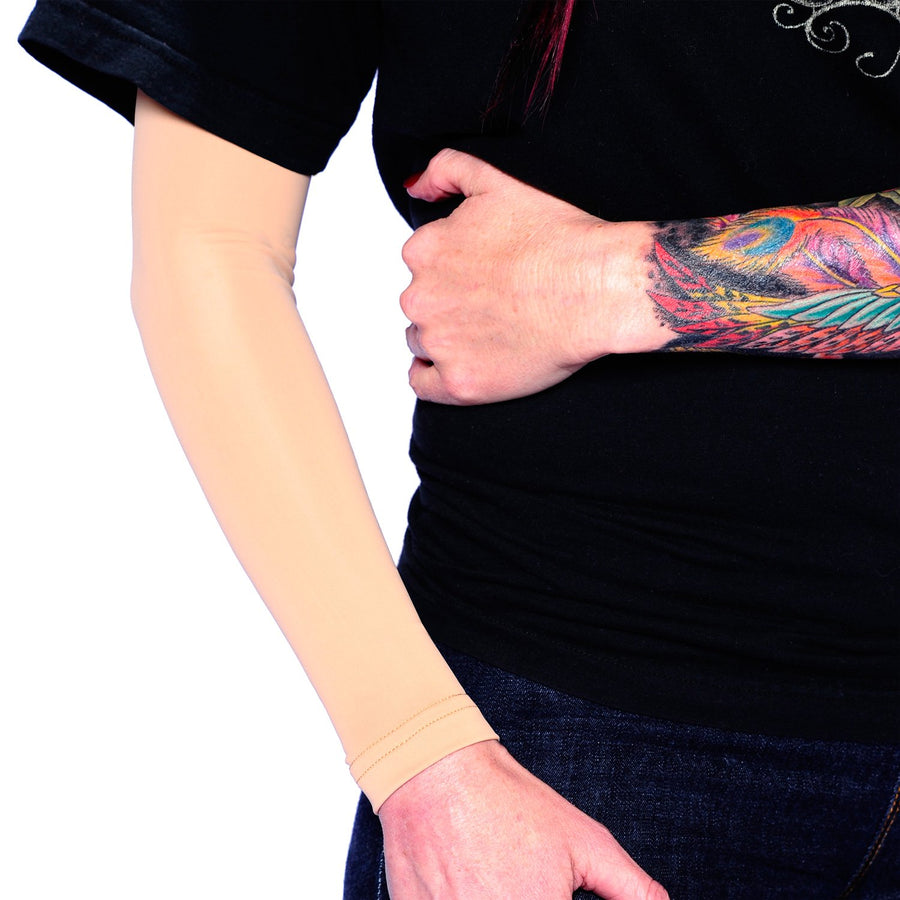 Ink Armor Full Arm Tattoo Cover Up Sleeve Cover Up Tattoos at Work or School - UV Protection - Made in The USA!