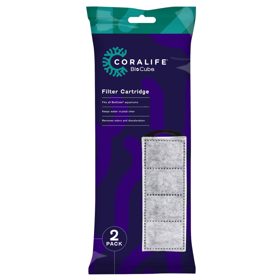 BioCube Aquarium Fish Tank Water Filter Cartridge, 2 Pack