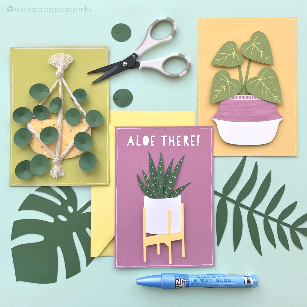 EK tools 55-00012 Glue Pen Zig Chisel Tip 2 Way, Multicolor