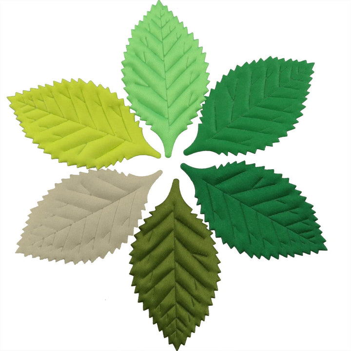 ITROLLE Artificial Leaf 100PCS Fake Fabric Leaves for S