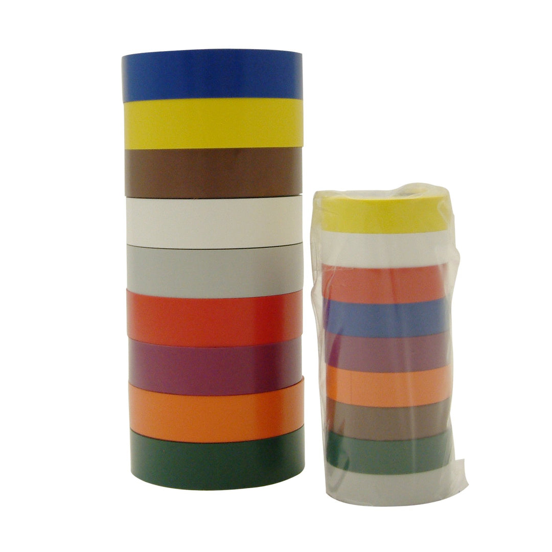 3M 35-PACK Scotch 35 Electrical Tape Packs: 1/2 x 20 ft., Rainbow