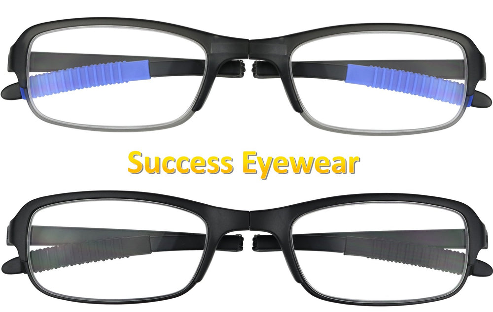 Success Eyewear Reading Glasses 2 Pair Fashion Folding 