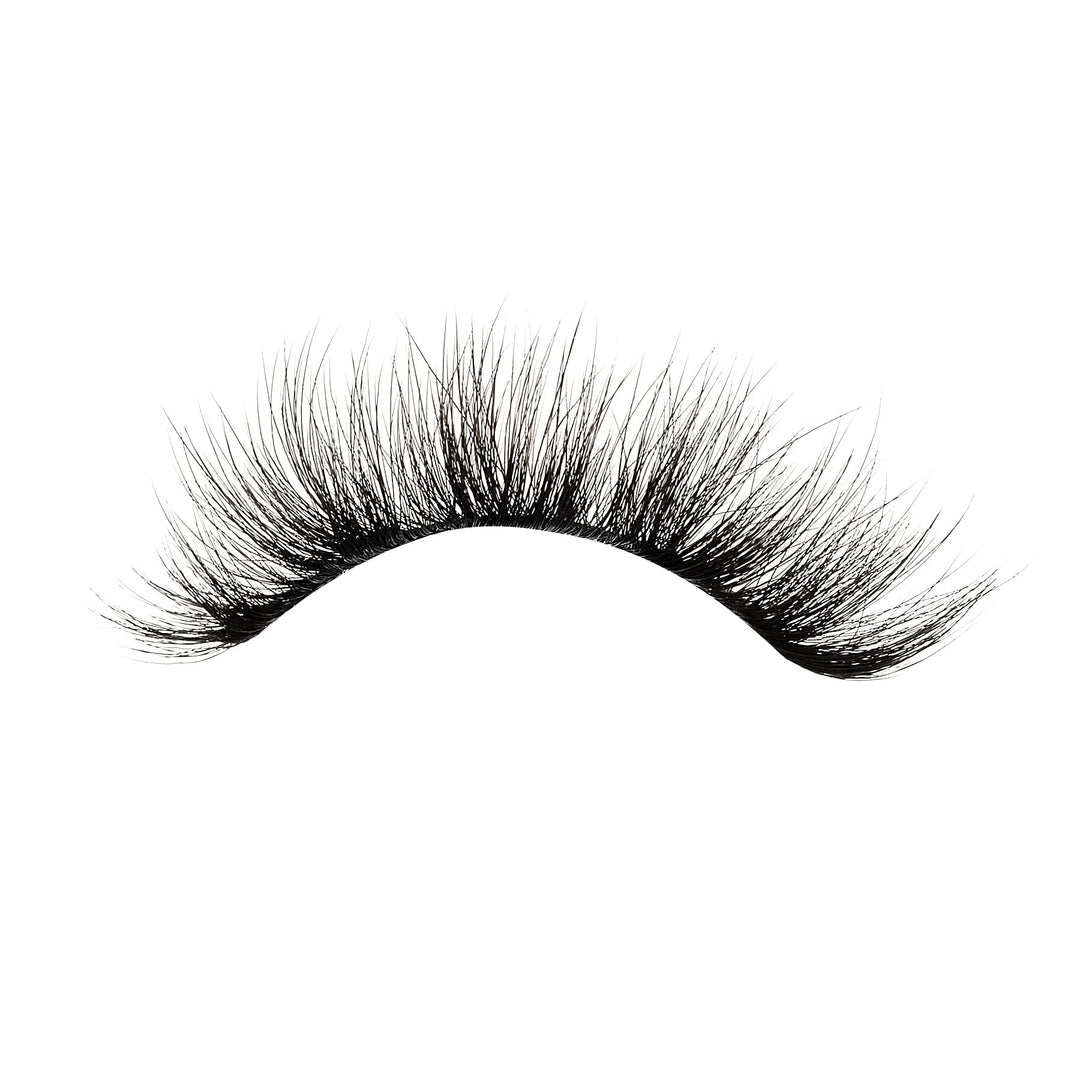 Lash Couture Matte Black Faux Mink Collection, False Eyelashes 1-Pack, Soft Real Mink Texture &amp; Matte Finish, High Impact Color, 3D Volume, Knot-Free Lash Band, Reusable, Matte Silk, 1 Pair