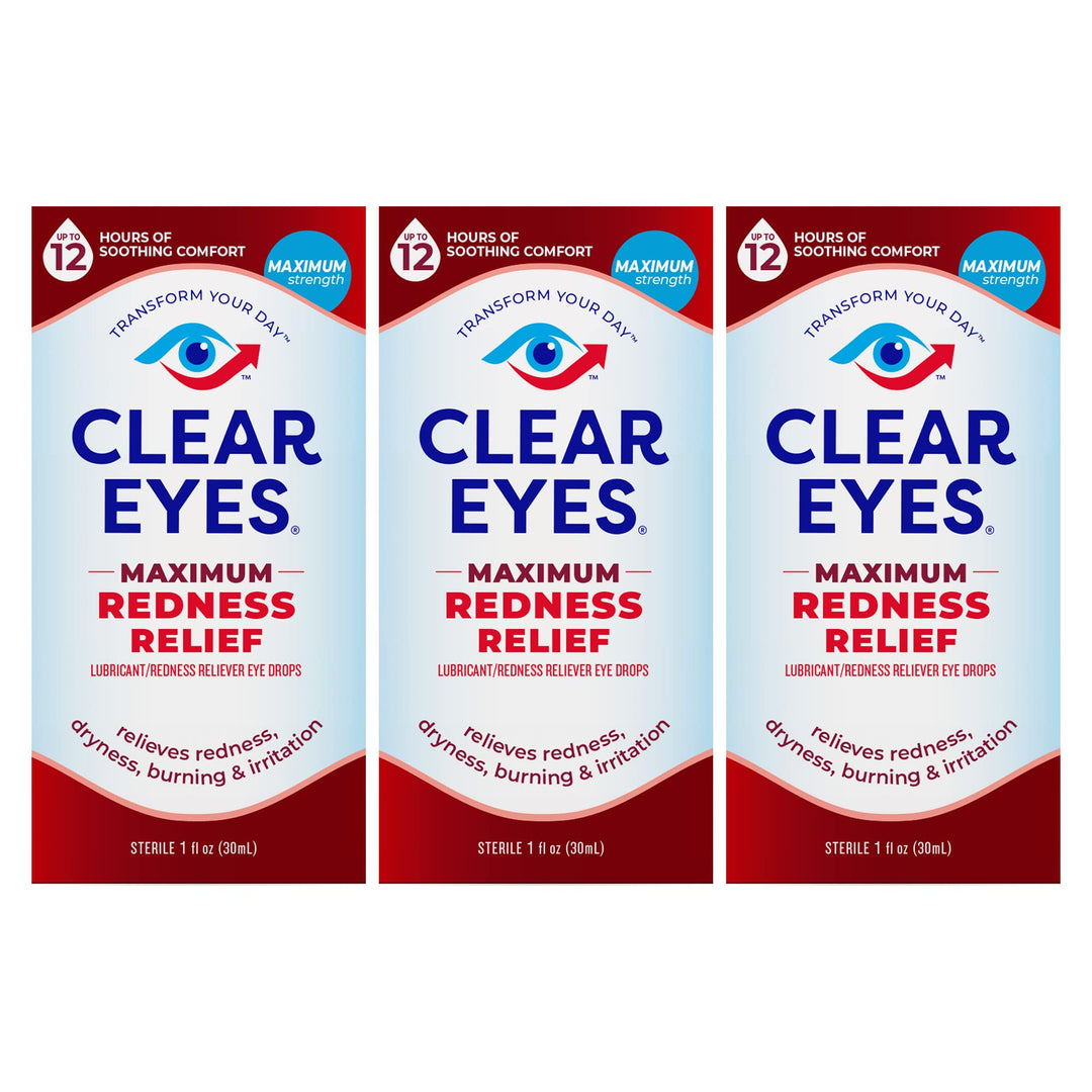 Clear Eyes Maximum Redness Eye Relief Eye Drops, 1 Fl O