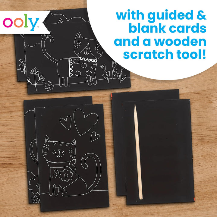 Mini Scratch &amp; Scribble Art Kit: Cutie Cats