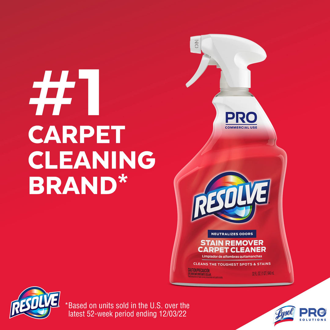 Resolve Professional Strength Spot and Stain Carpet Cle