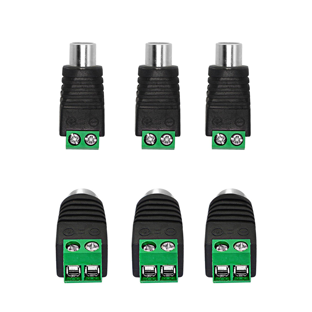 PNGKNYOCN RCA Cable Audio Adapter RCA to AV Screw Termi