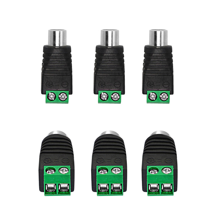 PNGKNYOCN RCA Cable Audio Adapter RCA to AV Screw Termi