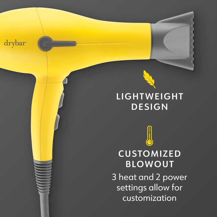 Drybar Buttercup Blow Dryer the Official Hair Dryer of Drybar by Drybar