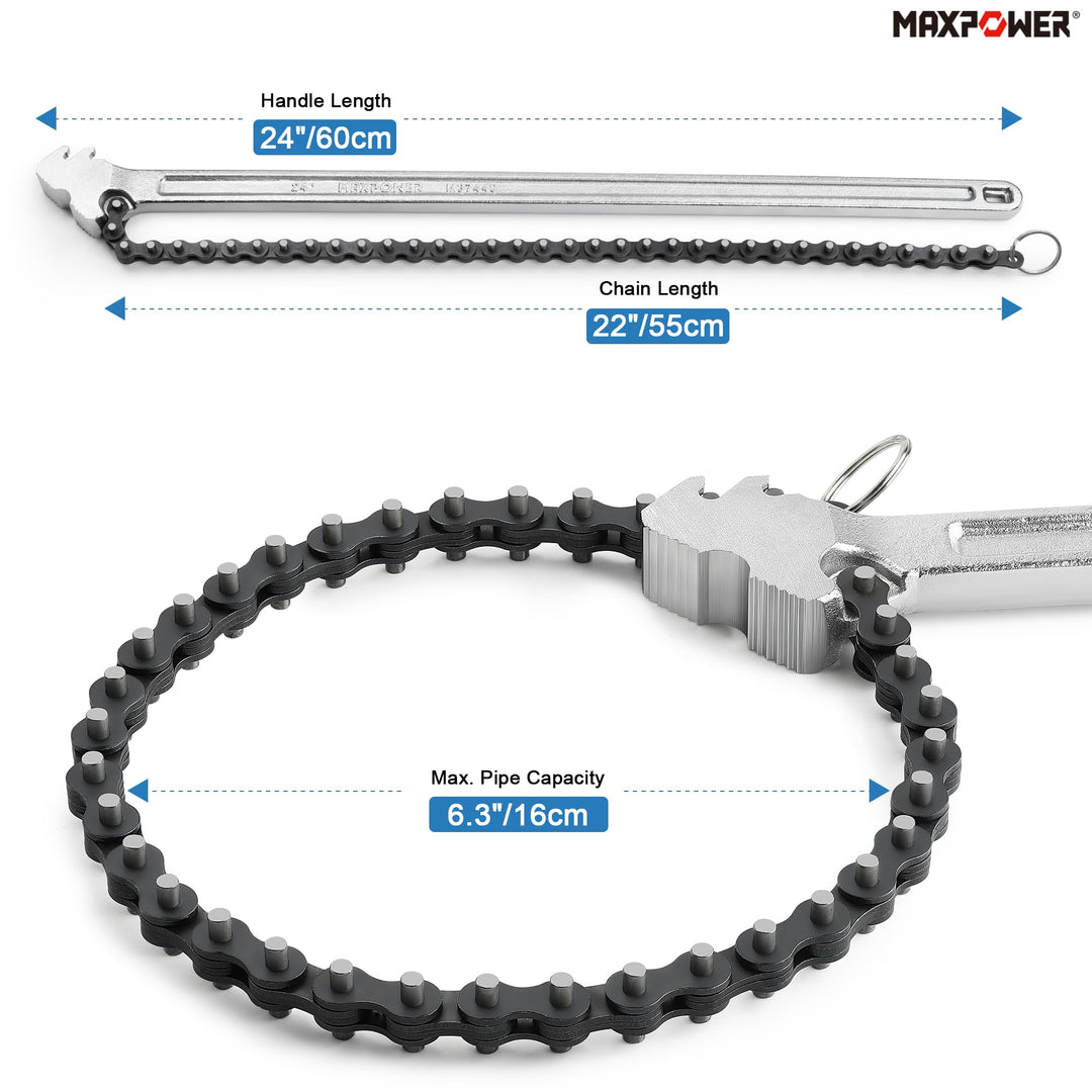 MAXPOWER 24 inch Chain Wrench