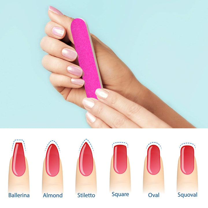 200 Pieces Nail Art Pedicure Tools, Include 100 Pieces Wooden Cuticle Sticks and 100 Pieces Mini Nail Files Disposable for Women, Plastic Case Package