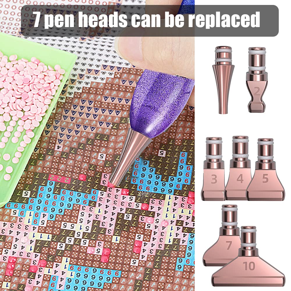 Resin Diamond Painting Pen Kit, Diamond Dot Pen Ergonom
