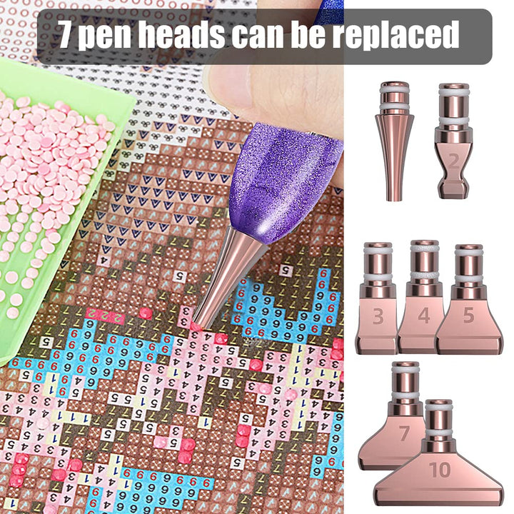Resin Diamond Painting Pen Kit, Diamond Dot Pen Ergonom