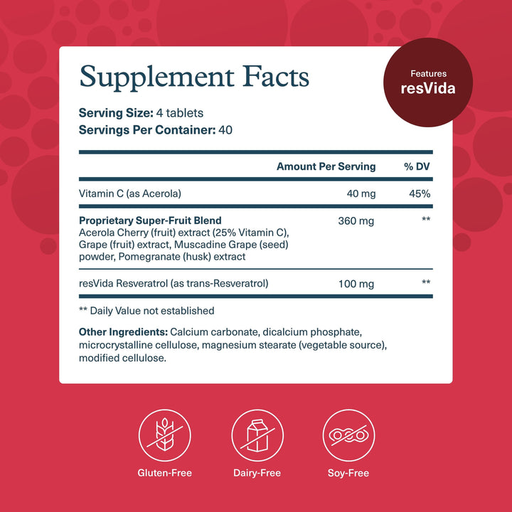 Youtheory Resveratrol Advanced Antioxidant Formula - Pr