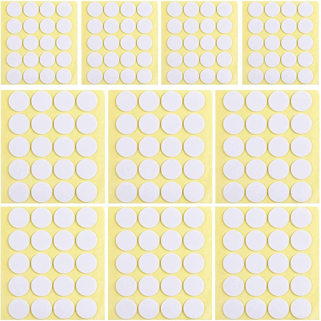 400PCS Candle Wick Stickers, Heat Resistance Double-Sided Stickers for Candle Making, Adhere Steady in Hot Wax Stickers for Candle Making