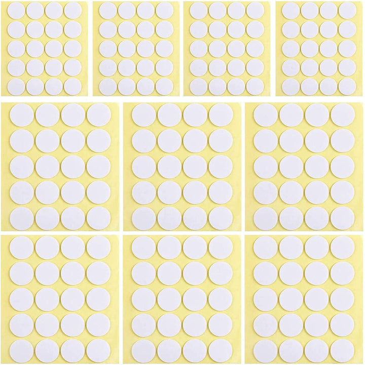 400PCS Candle Wick Stickers, Heat Resistance Double-Sided Stickers for Candle Making, Adhere Steady in Hot Wax Stickers for Candle Making