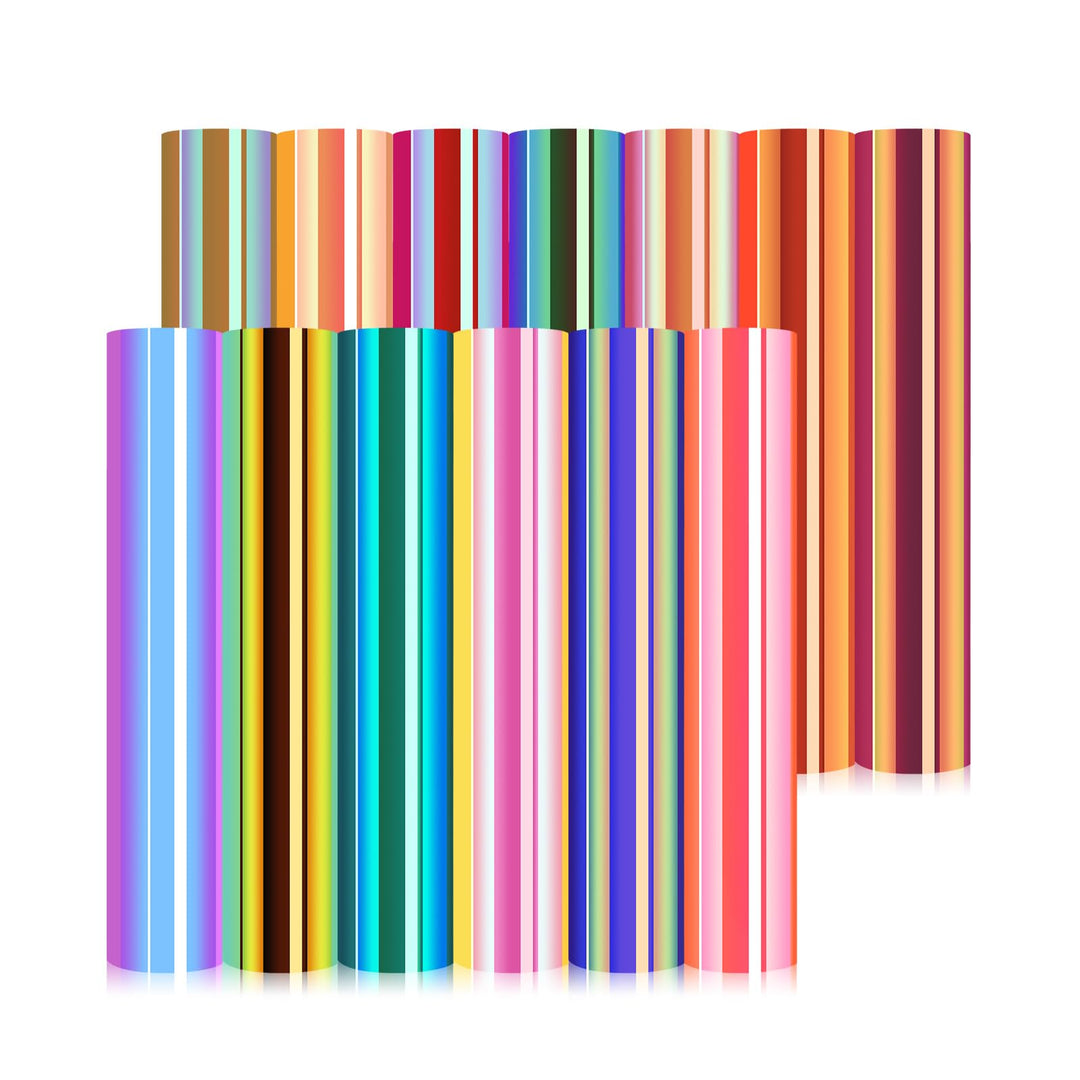 Holographic Chrome Vinyl Sheets, Mystic Forest