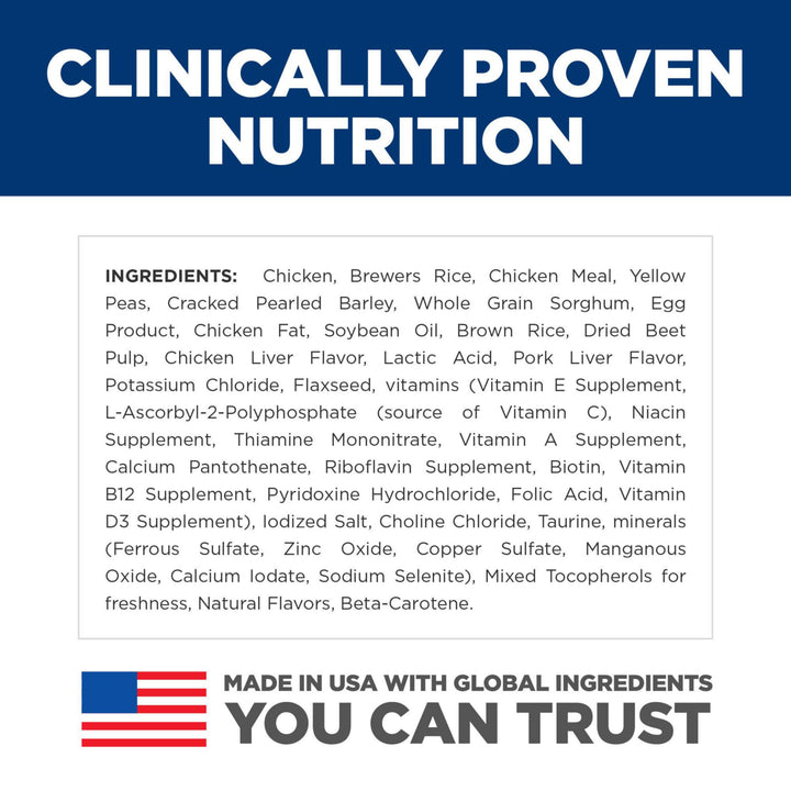 Hill&#39;s Science Diet Sensitive Stomach &amp; Skin, Adult 1-6, Small &amp; Mini Breeds Stomach &amp; Skin Sensitivity Support, Dry Dog Food, Chicken Recipe, 4 lb Bag