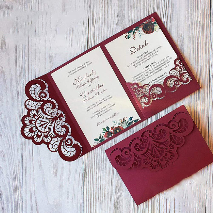 Metal Die Cuts Wedding Invitation Lace Flower Border Cutting Dies Cut Stencils for DIY Scrapbooking Photo Album Decorative Embossing Paper Dies for Card Making Template Paper Crafting Supplies