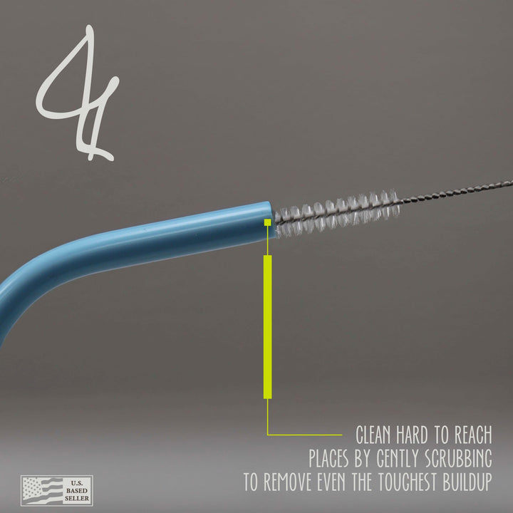 Extra Long Pipe Cleaners - 3/8in by 36in Long Flexible Rod Cleaning Brush for Keg Line and Fermenter Tube Hose