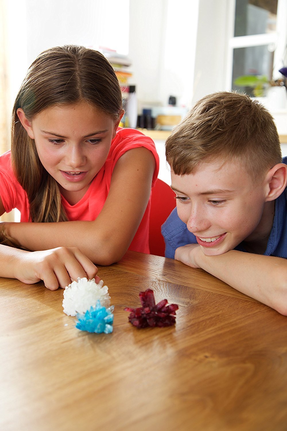 4M 7 Crystal Growing Science Experimental Kit with Disp