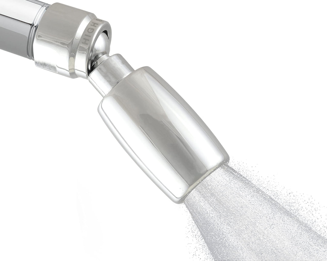 High Sierra Showerheads® - Solid Metal 1.5 GPM High-Efficiency, Low-Flow Shower Head - Chrome