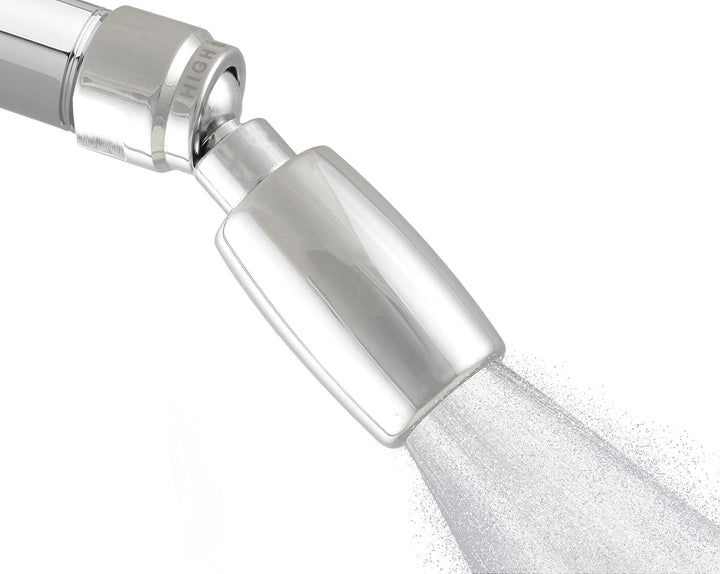 High Sierra Showerheads® - Solid Metal 1.5 GPM High-Efficiency, Low-Flow Shower Head - Chrome