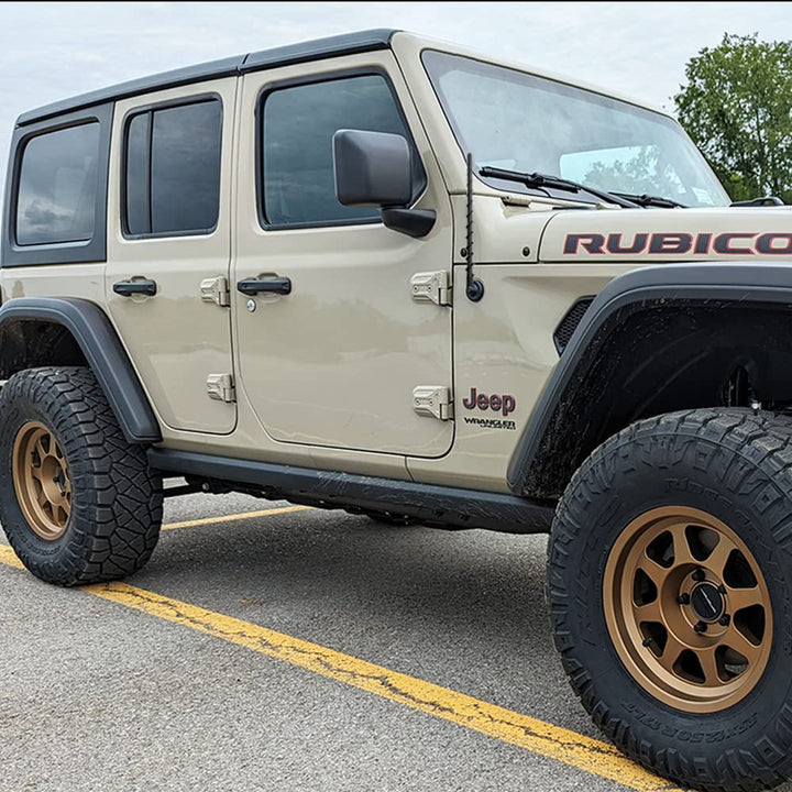 13 Inch Antenna for Jeep Wrangler Gladiator 2007-2024, Short Antenna Upgrade for Jeep JL JK Radio Antenna Rubicon Sahara Unlimited Sport Willys 4xe Mojave High Altitude Jeep Accessories