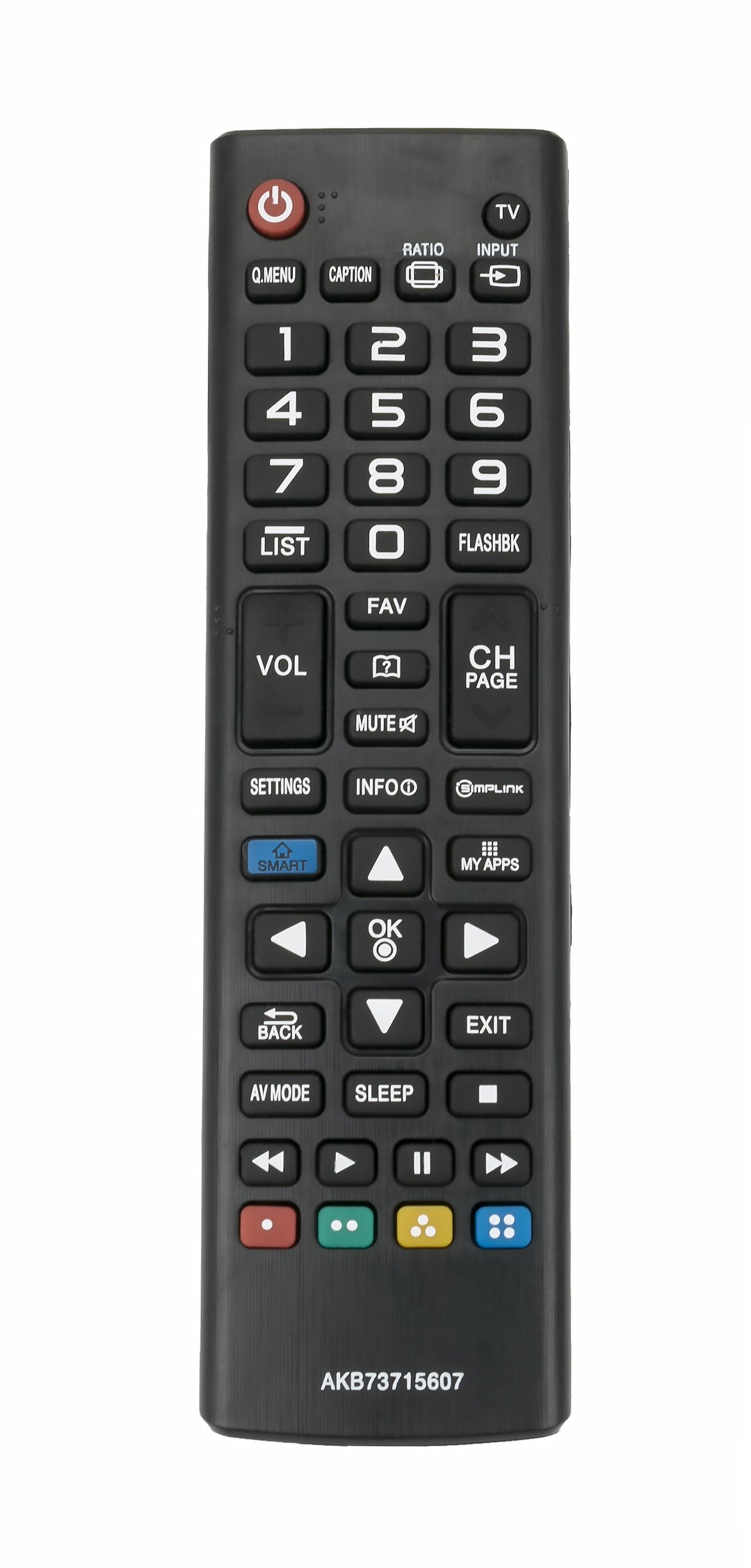 AKB73715607 Remote Control fit for LG TV Smart LED HDTV