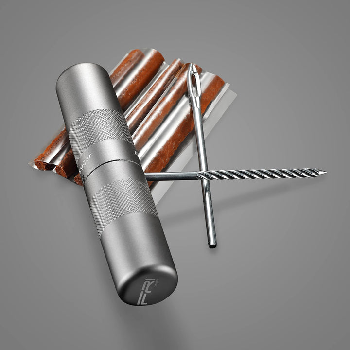 AirPlugger, A Compact Tire Repair Kit, Silver, One Size