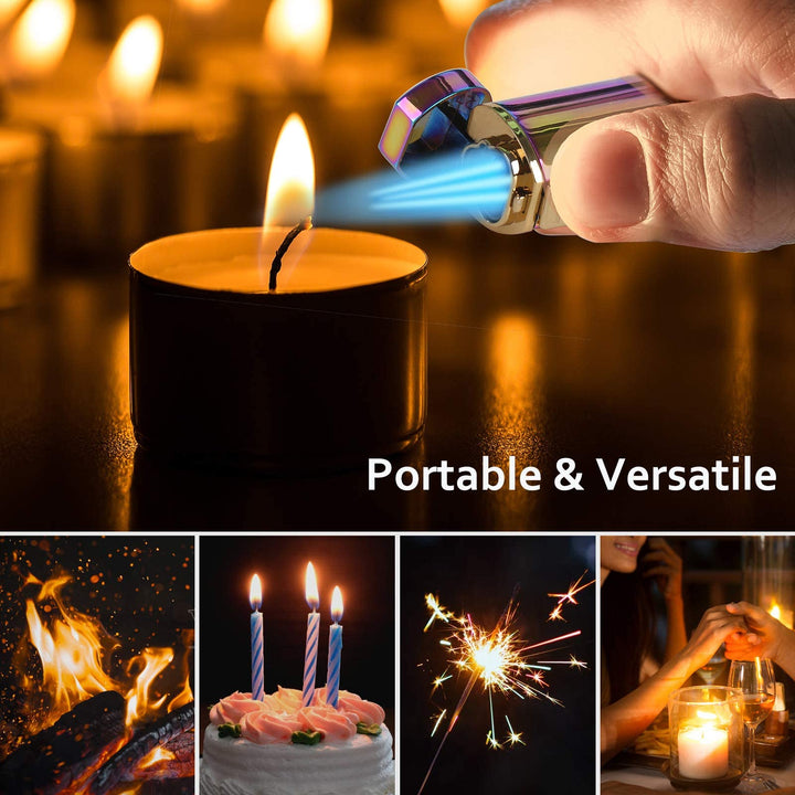 Kollea Torch Lighter, Triple Jet Butane Lighter Refilla