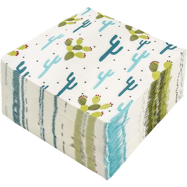 Cactus Napkins for Party or Baby Shower (150 Pack)