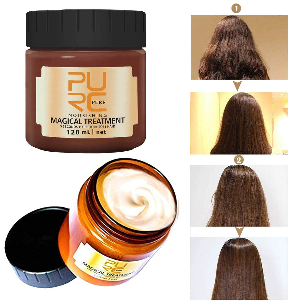 120ML PURC Magical Hair Conditioner, Advanced Molecular Hair Treatment, Unisex, Cream