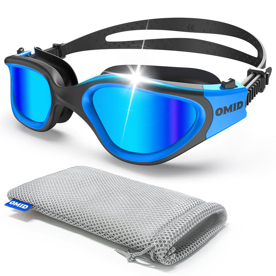 OMID Swim Goggles, P2 Polarized Patent & Upgrade An