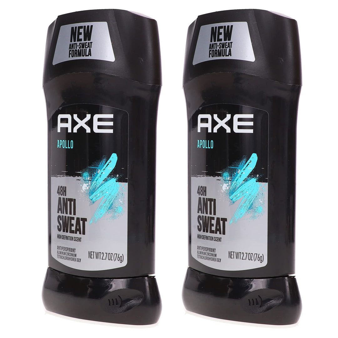Axe Dry Anti Perspirant, Invisible Solid, Apollo, 2.7 Oz. (Pack Of 2)