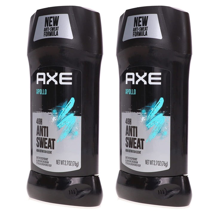 Axe Dry Anti Perspirant, Invisible Solid, Apollo, 2.7 Oz. (Pack Of 2)