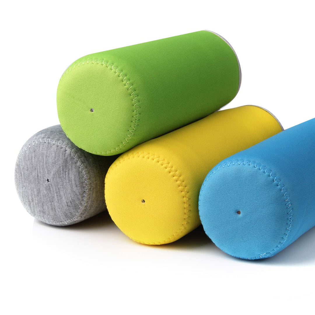 10 Pack Neoprene Water Bottle Sleeve 12 oz - 18 oz Bottle Cozy Insulated Glass Water Bottle Cover (Multi-Color) by HRLORKC