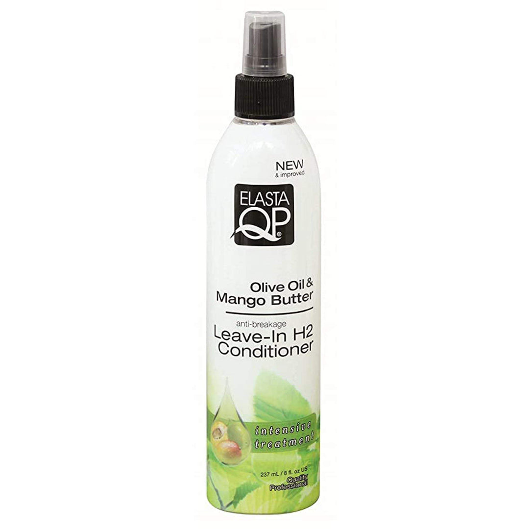Elasta QP Olive Oil &amp; Mango Butter anti-breakage Leave-In H2 Conditioner 8oz