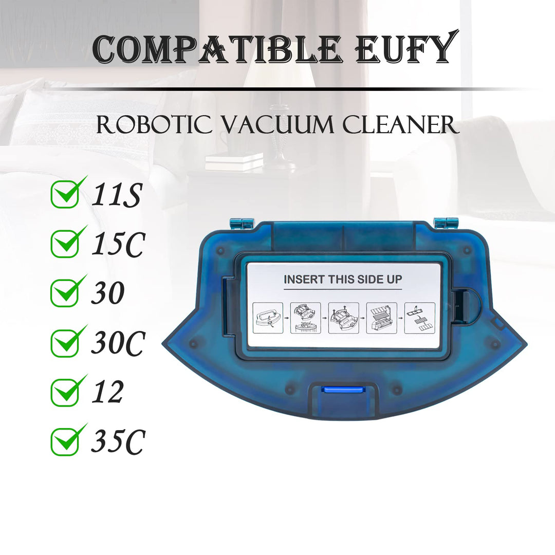 Replacement Dust Bin Box for Eufy RoboVac 11S, 15C, 30, 30C, 35C, 25C, 12, 15T, 35C, G30 Robot Vacuum Cleaner Replacement Part Accessories