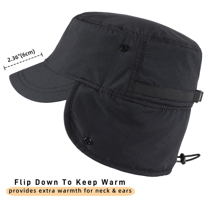 Connectyle Outdoor Mens Warm Hunting Hat with Earflaps 