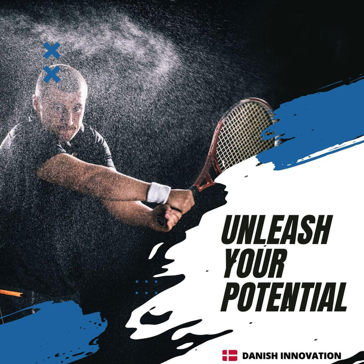 Tennis | Ensures The Correct Grip | The Ultimate Training Equipment &amp; Teaching aid | Danish Innovation | Medium-Right